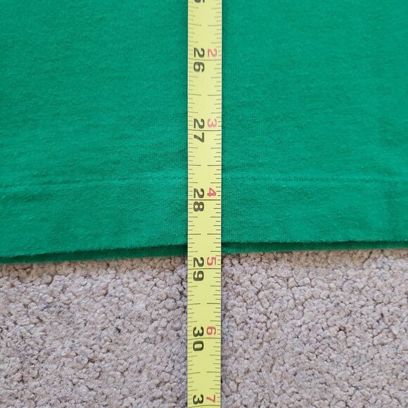 VTG Hollister Don't Drink From The Hot Tub Sz Large Single Stitch Mens Green Tee - Picture 7 of 7